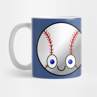 Smiling Baseball Mug